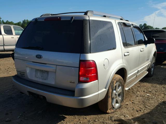 1FMZU75E05UA03887 - 2005 FORD EXPLORER SILVER photo 4