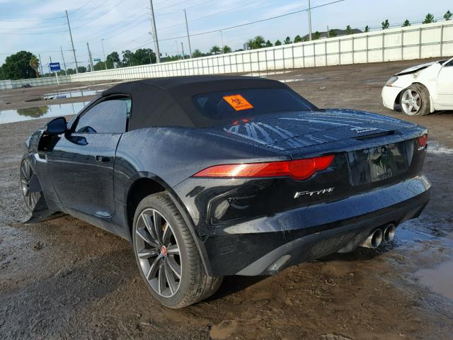 SAJWA6E79E8K09201 - 2014 JAGUAR F-TYPE BLACK photo 3