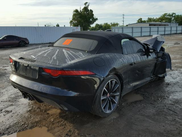 SAJWA6E79E8K09201 - 2014 JAGUAR F-TYPE BLACK photo 4