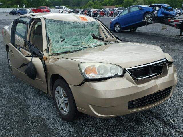 1G1ZS51F06F302680 - 2006 CHEVROLET MALIBU LS თაფლისფერი ფოტო 1