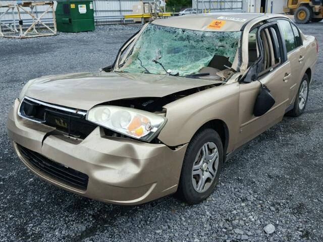 1G1ZS51F06F302680 - 2006 CHEVROLET MALIBU LS თაფლისფერი ფოტო 2