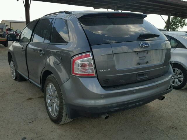 2FMDK3JCXABA64600 - 2010 FORD EDGE SEL GRAY photo 3