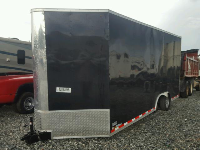 53BLTEB24JU030243 - 2018 UTILITY TRAILER BLACK photo 2