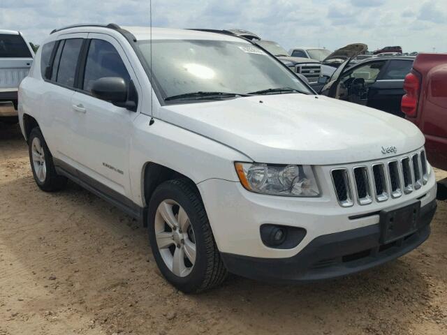 1J4NT1FB4BD138822 - 2011 JEEP COMPASS WHITE photo 1