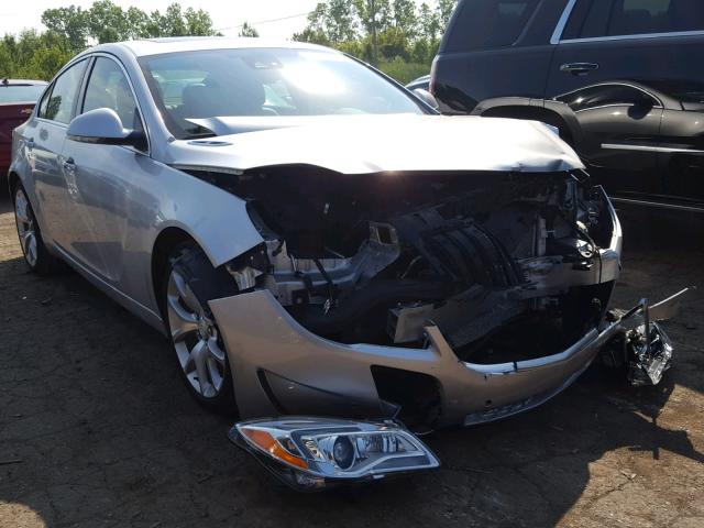 2G4GU5GX8E9226380 - 2014 BUICK REGAL GS 银色 照片 1
