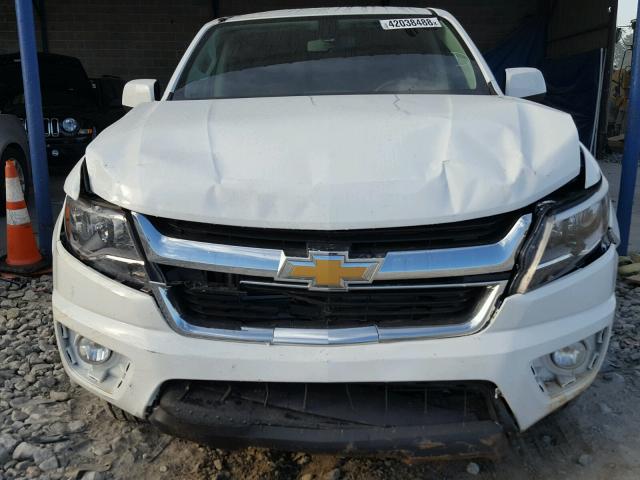 1GCGSCEN3J1236216 - 2018 CHEVROLET COLORADO L WHITE photo 9