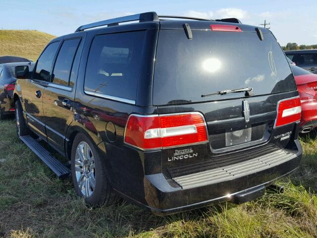 5LMFU27538LJ14864 - 2008 LINCOLN NAVIGATOR BLACK photo 3