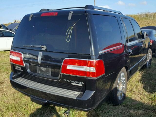 5LMFU27538LJ14864 - 2008 LINCOLN NAVIGATOR BLACK photo 4