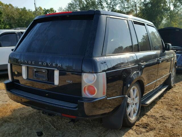 SALME15496A229261 - 2006 LAND ROVER RANGE ROVE BLUE photo 4