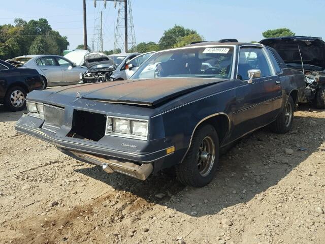 1G3GR47Y7GP388367 - 1986 OLDSMOBILE CUTLASS SU BLACK photo 2