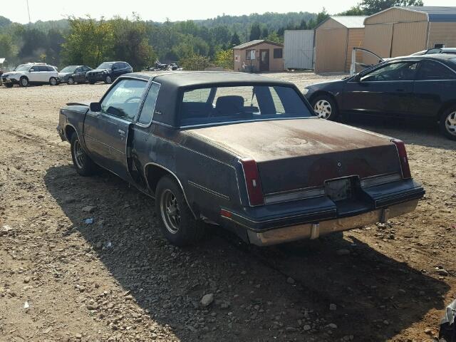 1G3GR47Y7GP388367 - 1986 OLDSMOBILE CUTLASS SU BLACK photo 3