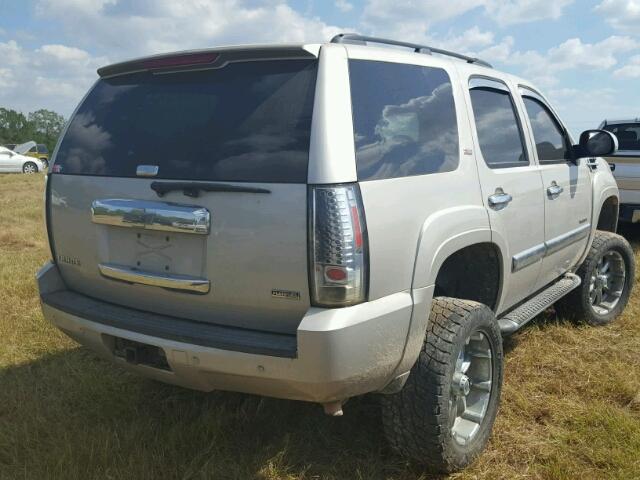 1GNFK13058R142137 - 2008 CHEVROLET TAHOE SILVER photo 4