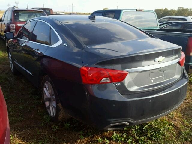 1G1165S37FU104650 - 2015 CHEVROLET IMPALA GRAY photo 3