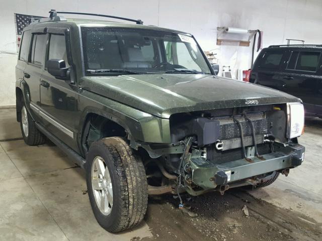 1J8HG58N66C339244 - 2006 JEEP COMMANDER GREEN photo 1