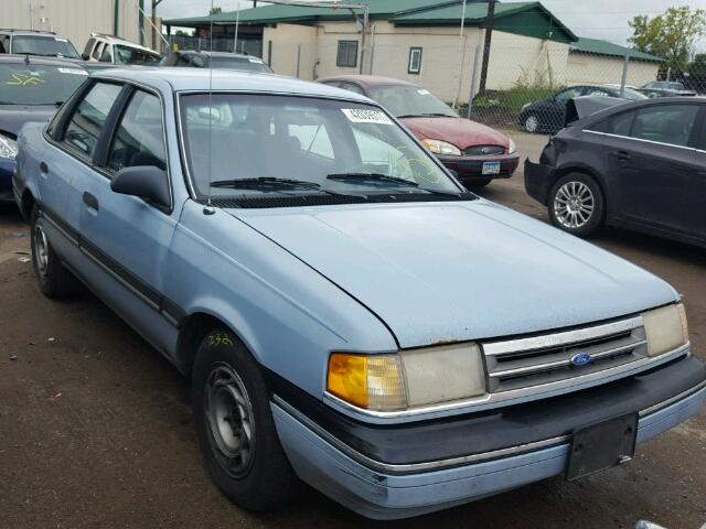 2FAPP36X3LB123512 - 1990 FORD TEMPO BLUE photo 1