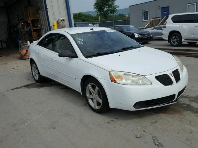 1G2ZH57N294106233 - 2009 PONTIAC G6 GT WHITE photo 1