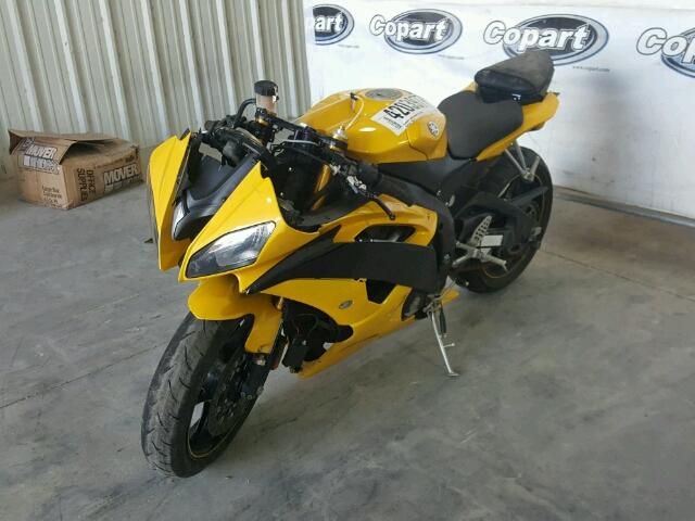 JYARJ16E18A001222 - 2008 YAMAHA YZFR6 YELLOW photo 2