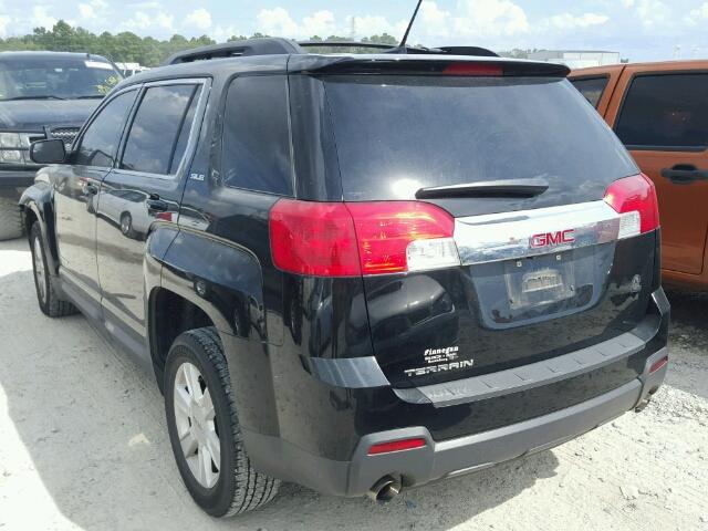 2GKFLSE30D6164477 - 2013 GMC TERRAIN SL BLACK photo 3