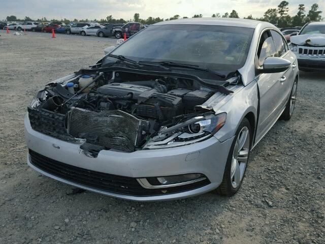 WVWBP7ANXDE538916 - 2013 VOLKSWAGEN CC SPORT SILVER photo 2