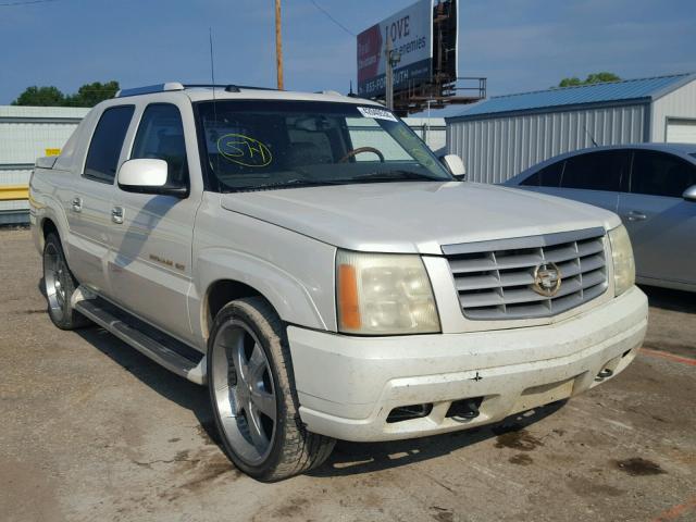 3GYEK62N04G142226 - 2004 CADILLAC ESCALADE E WHITE photo 1