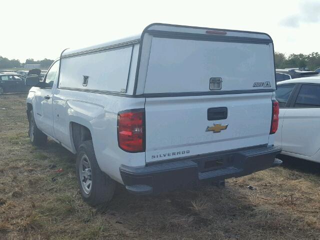 1GCNCNEC8GZ105257 - 2016 CHEVROLET SILVERADO WHITE photo 3