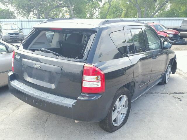 1J4FT47BX9D137625 - 2009 JEEP COMPASS SP BLACK photo 4