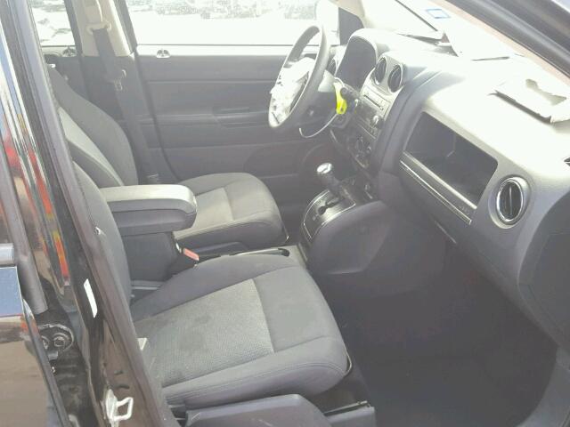 1J4FT47BX9D137625 - 2009 JEEP COMPASS SP BLACK photo 5