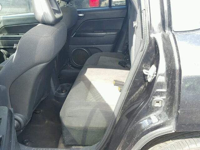 1J4FT47BX9D137625 - 2009 JEEP COMPASS SP BLACK photo 6