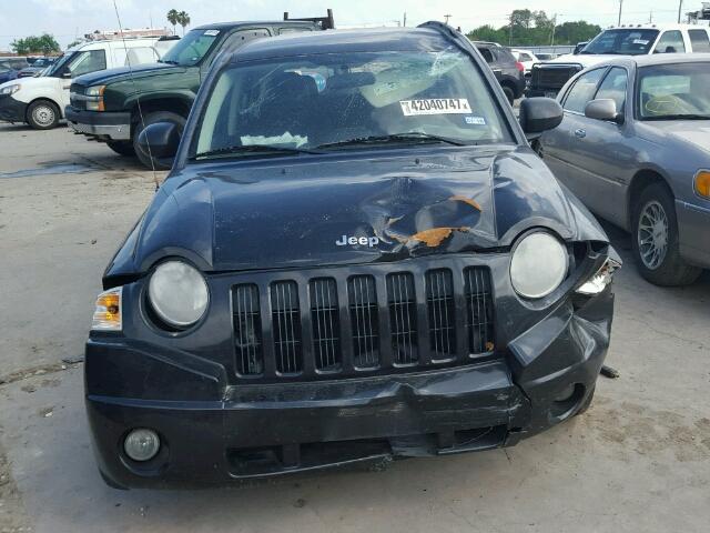 1J4FT47BX9D137625 - 2009 JEEP COMPASS SP BLACK photo 9