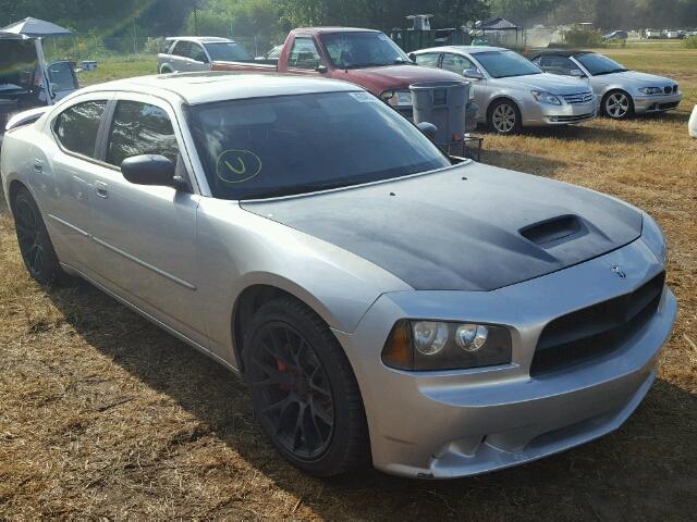 2B3KA73W77H685068 - 2007 DODGE CHARGER SR SILVER photo 1