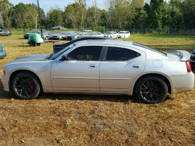 2B3KA73W77H685068 - 2007 DODGE CHARGER SR SILVER photo 9