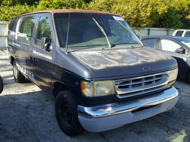 1FTRE14WX2HA72678 - 2002 FORD ECONOLINE BLUE photo 1