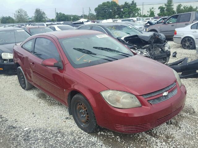 1G1AL18F387176935 - 2008 CHEVROLET COBALT RED photo 1