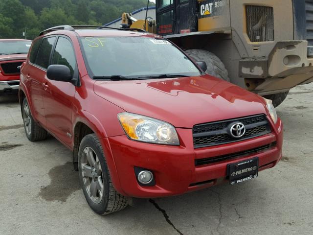 JTMBF32V59D018002 - 2009 TOYOTA RAV4 SPORT RED photo 1