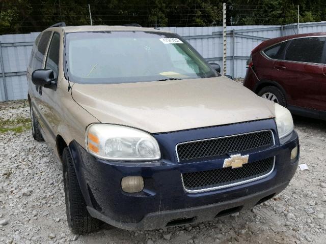 1GNDV23LX6D113273 - 2006 CHEVROLET UPLANDER L GOLD photo 1
