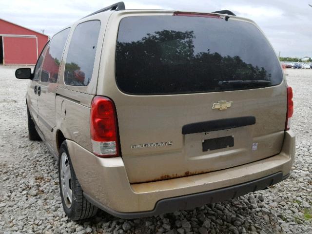 1GNDV23LX6D113273 - 2006 CHEVROLET UPLANDER L GOLD photo 3