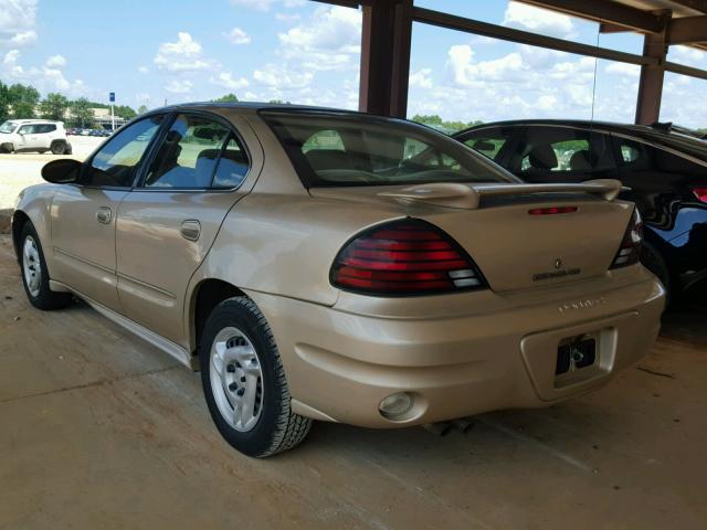 1G2NE52E55M106008 - 2005 PONTIAC GRAND AM S Qızıl foto 3