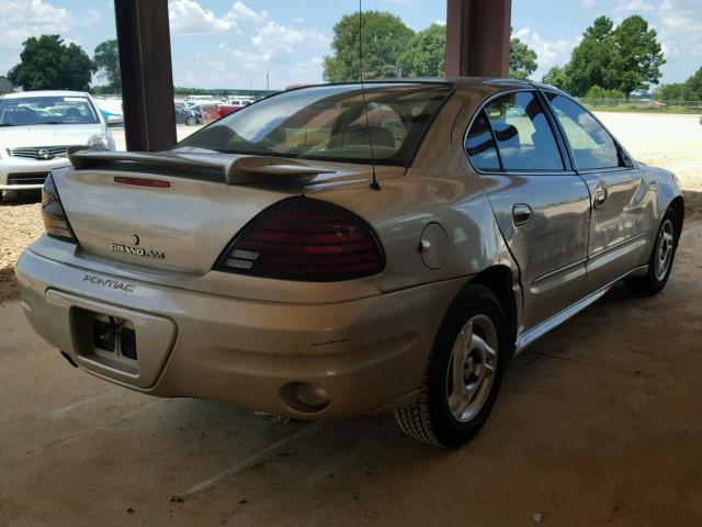 1G2NE52E55M106008 - 2005 PONTIAC GRAND AM S Qızıl foto 4