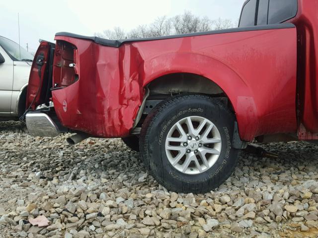 1N6AD0FV4GN701601 - 2016 NISSAN FRONTIER S RED photo 10