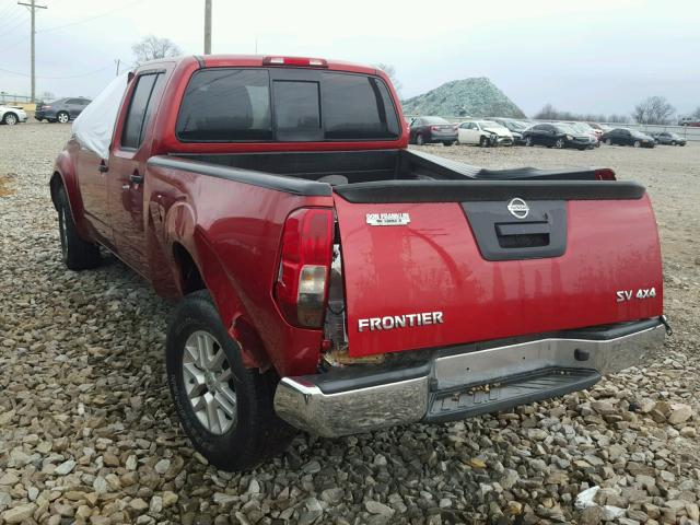 1N6AD0FV4GN701601 - 2016 NISSAN FRONTIER S RED photo 3