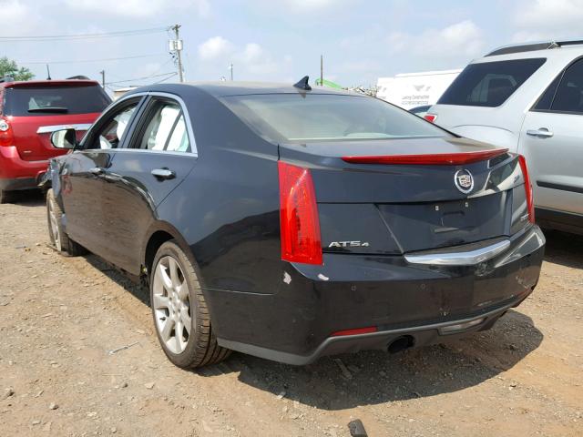 1G6AH5RX6D0170270 - 2013 CADILLAC ATS LUXURY BLACK photo 3