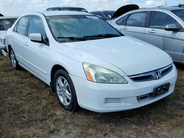 1HGCM56326A069678 - 2006 HONDA ACCORD SE WHITE photo 1