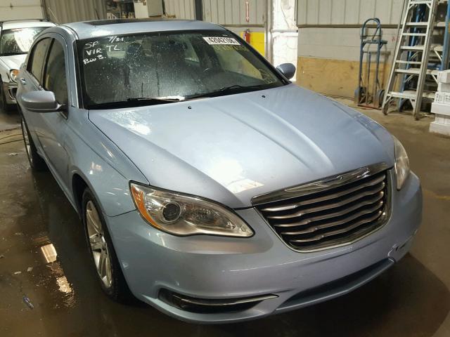 1C3CCBBB5CN213195 - 2012 CHRYSLER 200 TOURIN BLUE photo 1