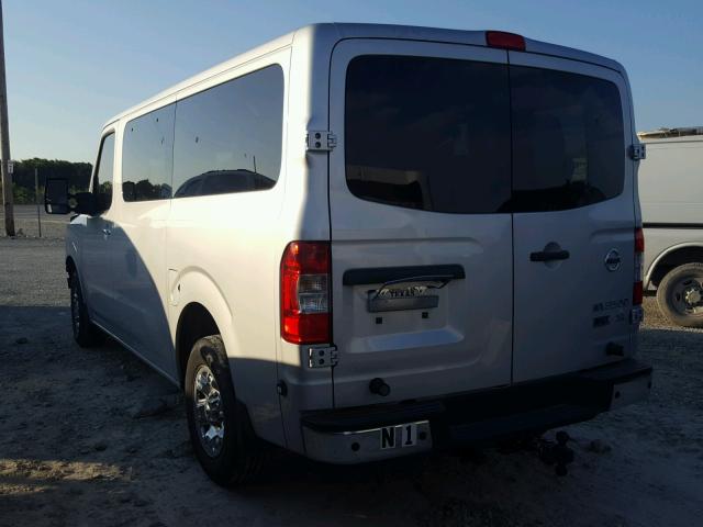 5BZAF0AA0FN851446 - 2015 NISSAN NV 3500 SILVER photo 3