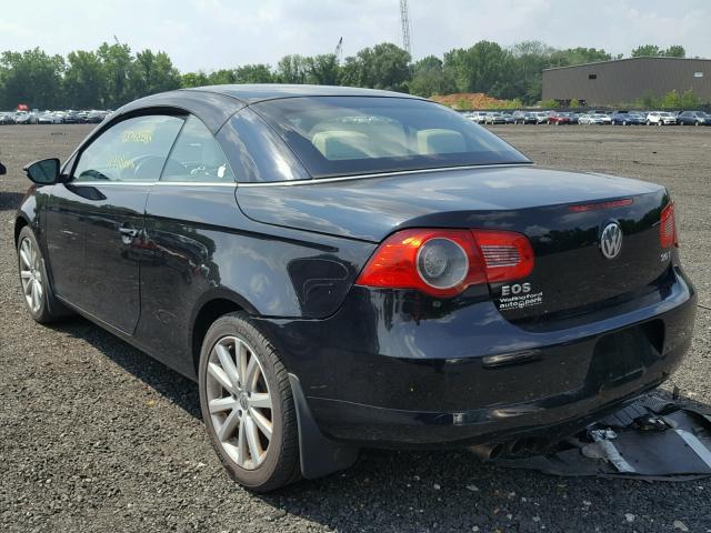 WVWBW7AH7BV002967 - 2011 VOLKSWAGEN EOS KOMFOR 黑色 照片 3