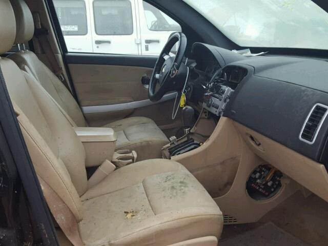 2CNDL63F176247133 - 2007 CHEVROLET EQUINOX BLACK photo 5