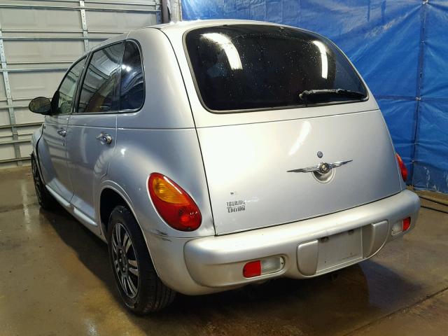 3C4FY58B15T590001 - 2005 CHRYSLER PT CRUISER SILVER photo 3