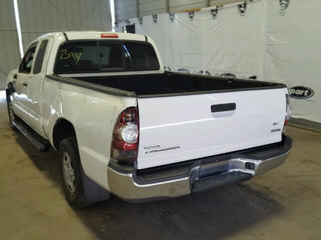 5TFTX4CN6BX009691 - 2011 TOYOTA TACOMA ACC Weiß Foto 3