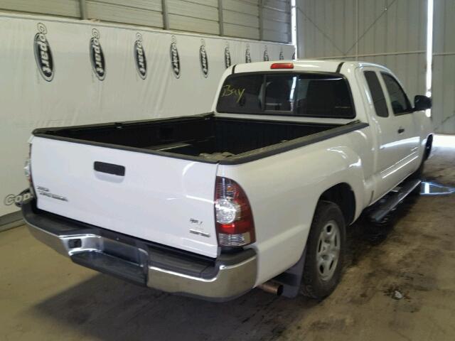 5TFTX4CN6BX009691 - 2011 TOYOTA TACOMA ACC Weiß Foto 4