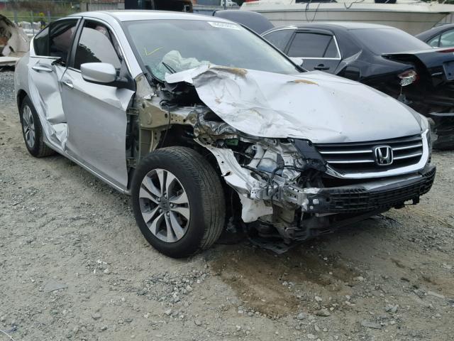 1HGCR2F3XEA118141 - 2014 HONDA ACCORD LX SILVER photo 1